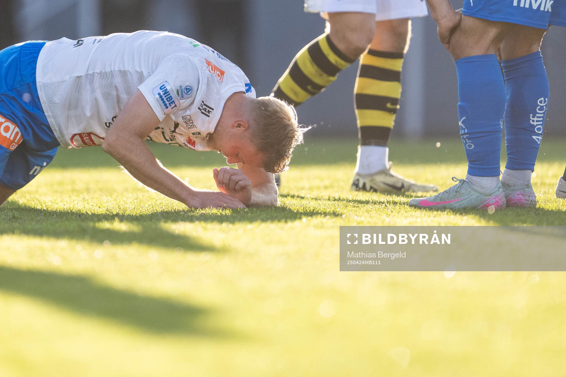 Värnamos Johan Rapp har ont
