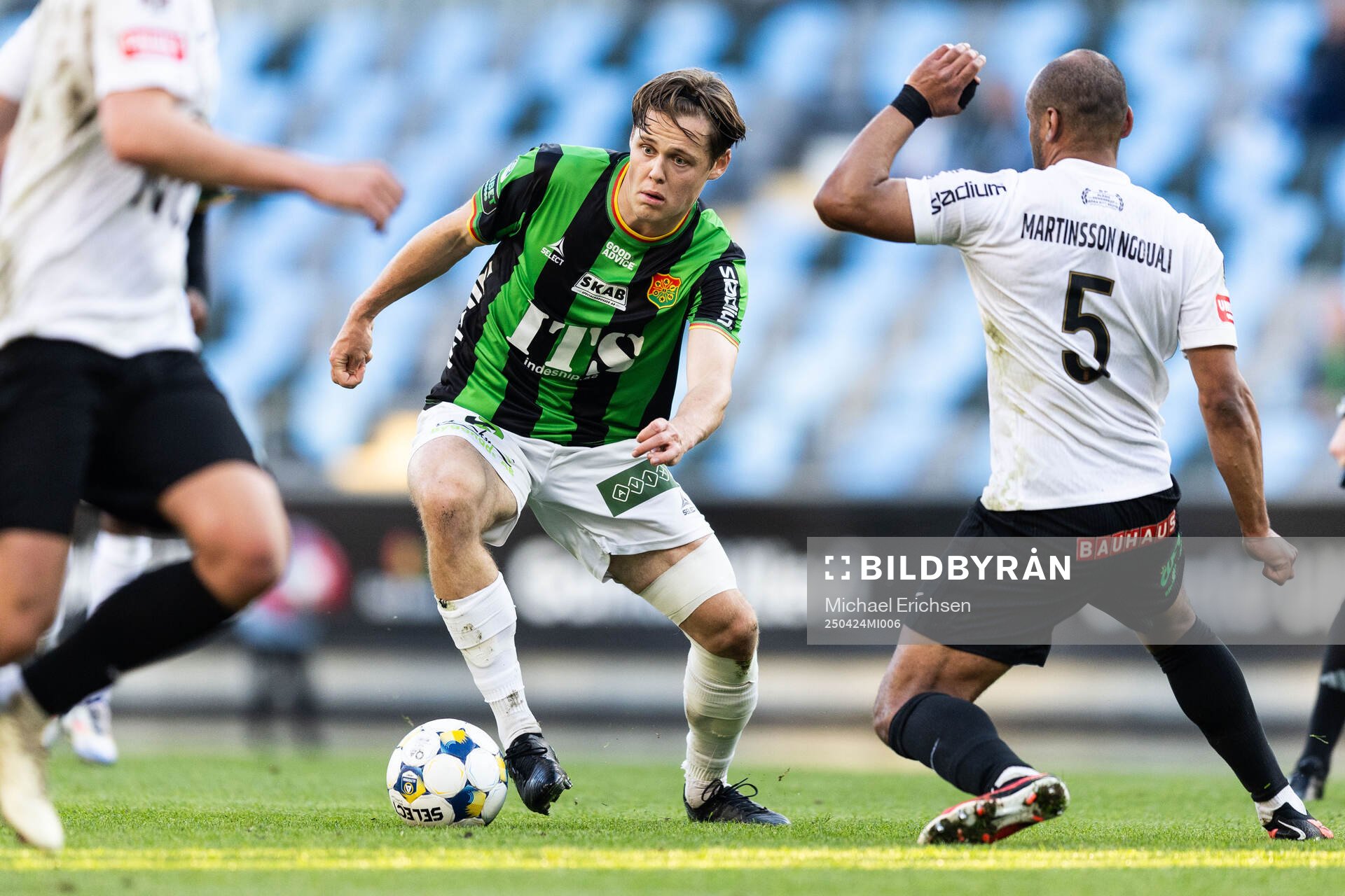 GAIS Axel Henriksson och Brommapojkarnas Serge-Junior
