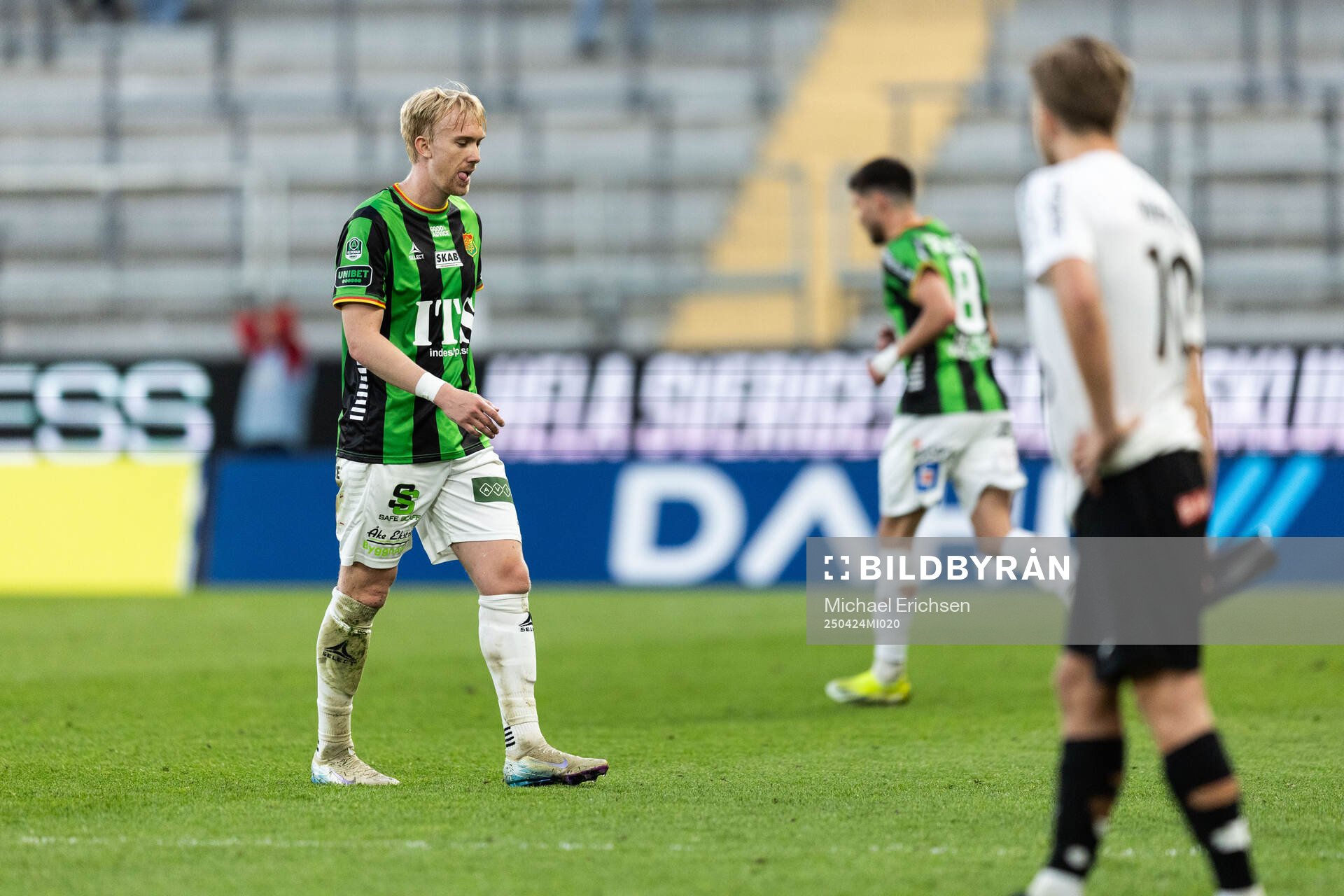 GAIS Robin Wendin Thomasson lämnar planen