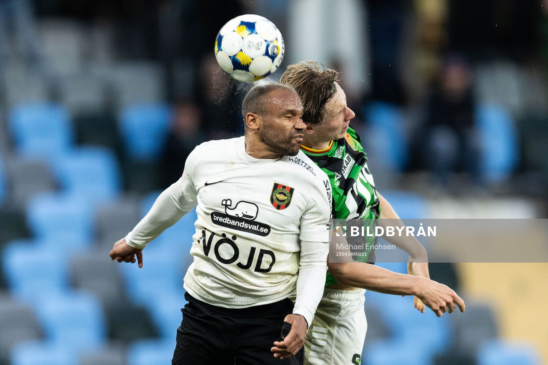 Brommapojkarnas Serge-Junior Martinsson Ngouali och GAIS