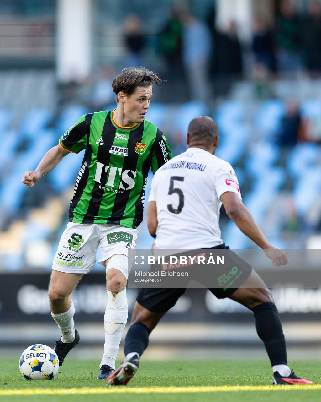 GAIS Axel Henriksson mot Brommapojkarnas Serge-Junior