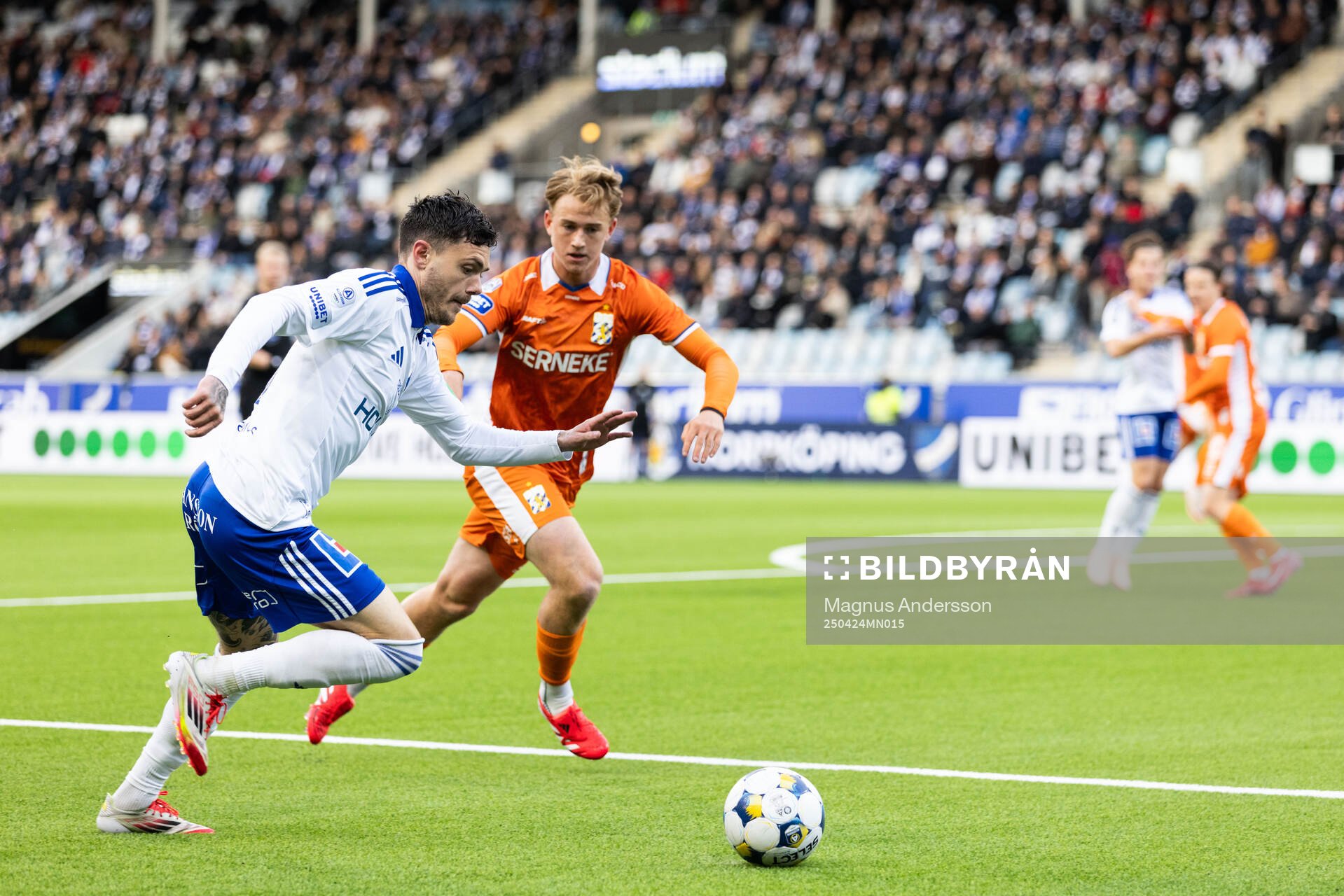 IFK Norrköpings David Moberg Karlsson och IFK Göteborgs