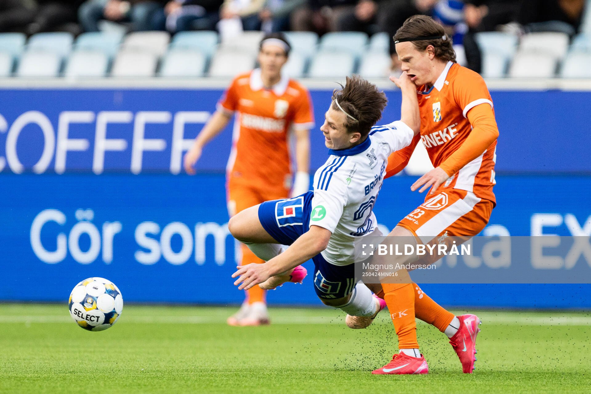 IFK Norrköpings Axel Brönner och IFK Göteborgs Kolbeinn