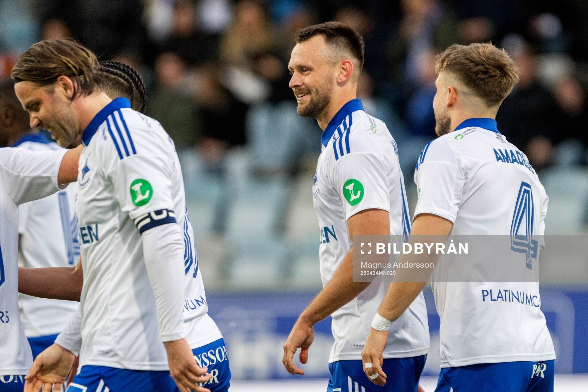 IFK Norrköpings Max Watson jublar
