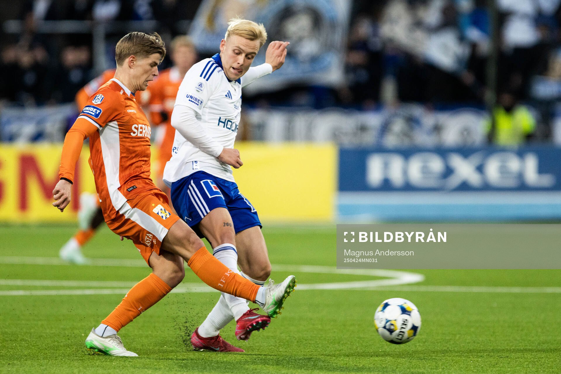 IFK Göteborgs Felix Eriksson och IFK Norrköpings Isak