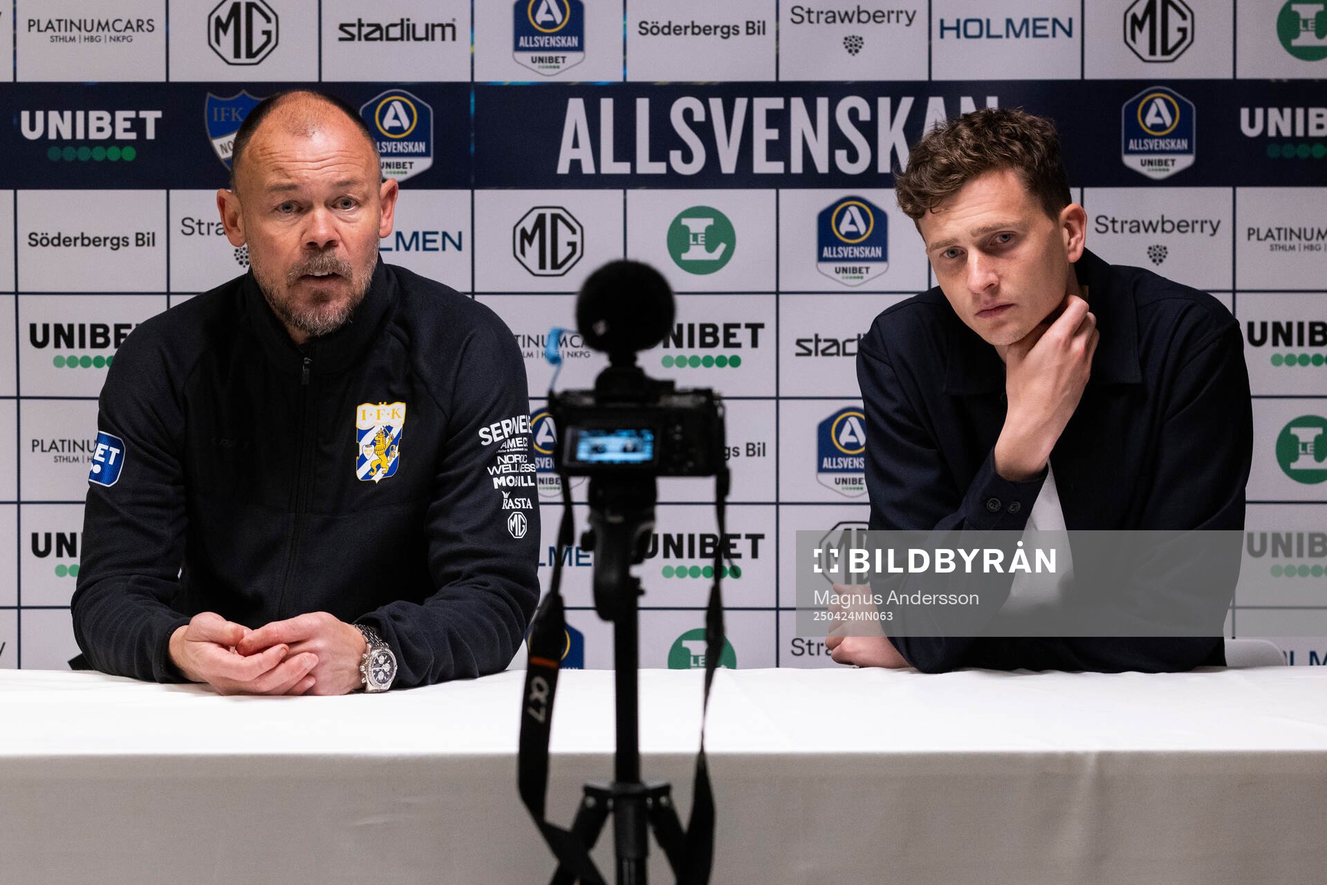 IFK Göteborgs assisterande tränare Joachim Björklund och