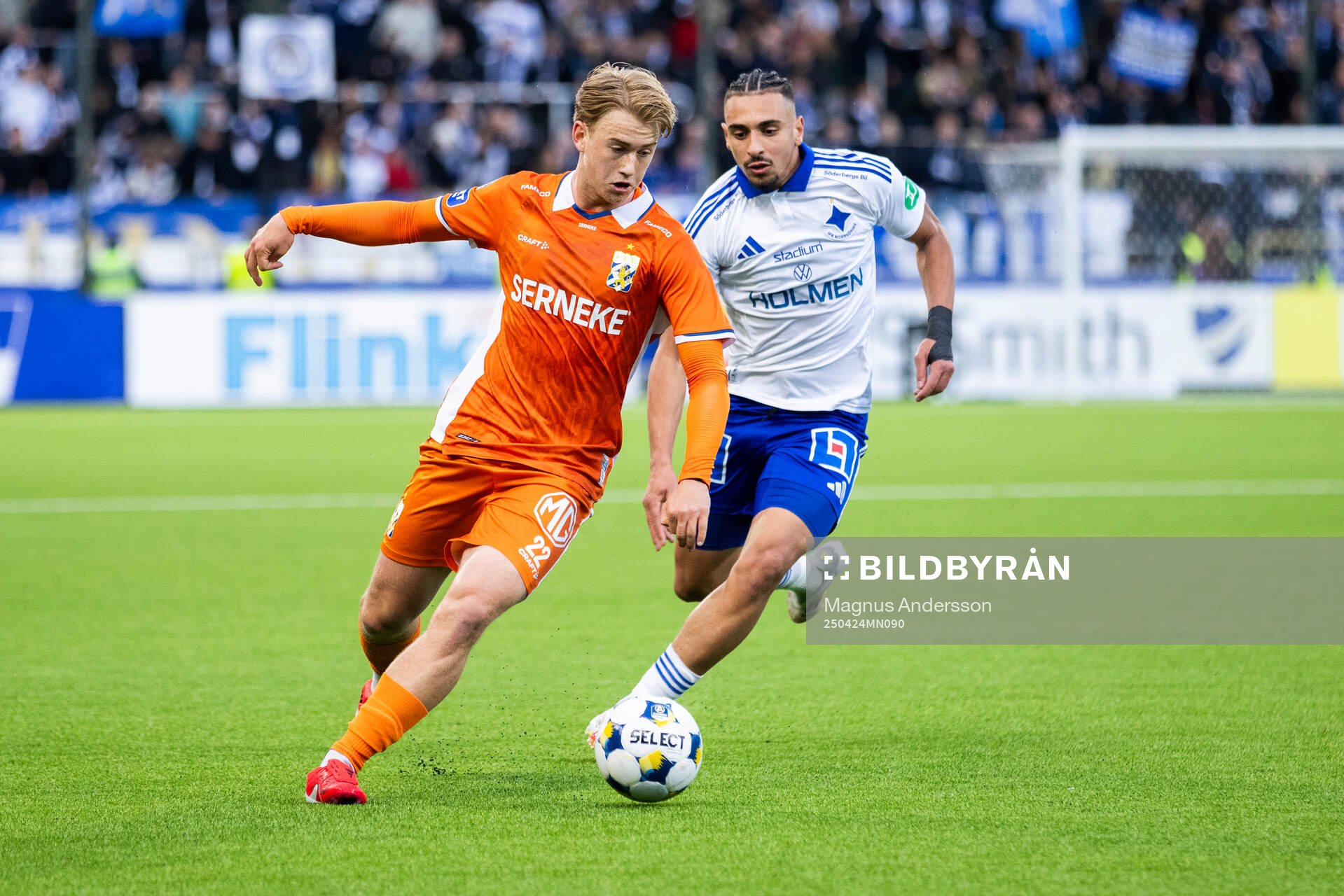 IFK Göteborgs Noah Tolf och Moutaz Neffati
