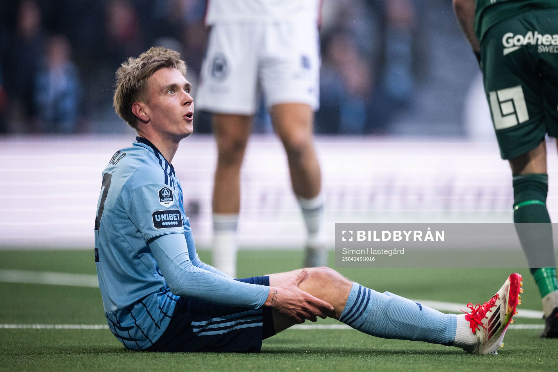 Djurgårdens Santeri Haarala deppar