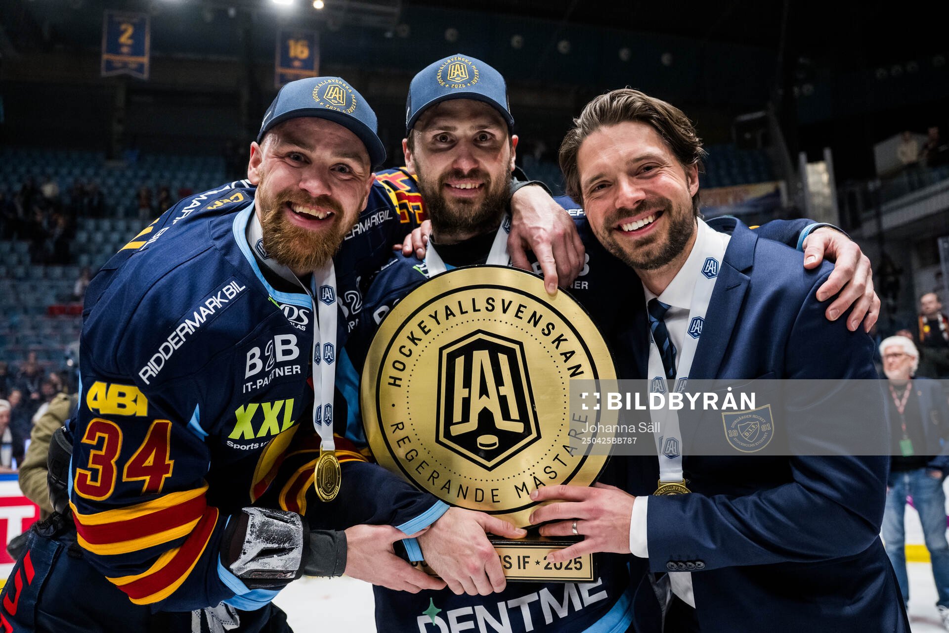 Djurgårdens Daniel Brodin, Marcus Krüger och assisterande