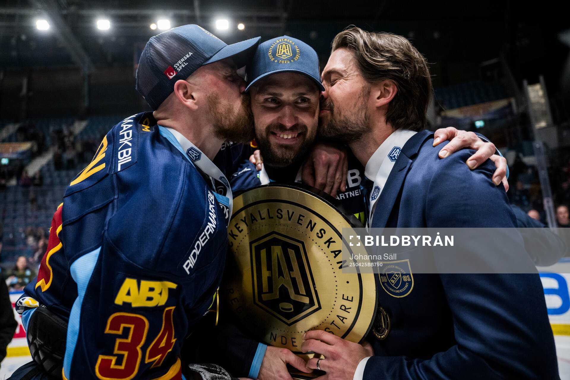 Djurgårdens Daniel Brodin, Marcus Krüger och assisterande