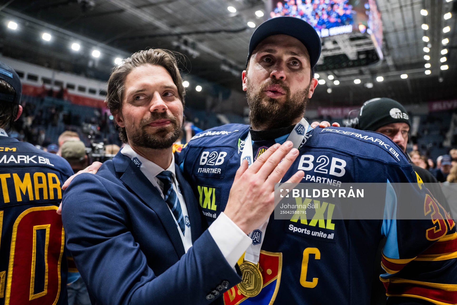 Djurgårdens assisterande sportchef Jacob Josefsson och