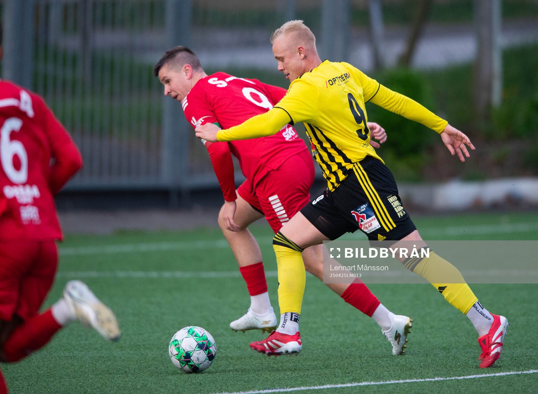 Lineros Ludvig Bergman och IFK Hässleholms Alexander