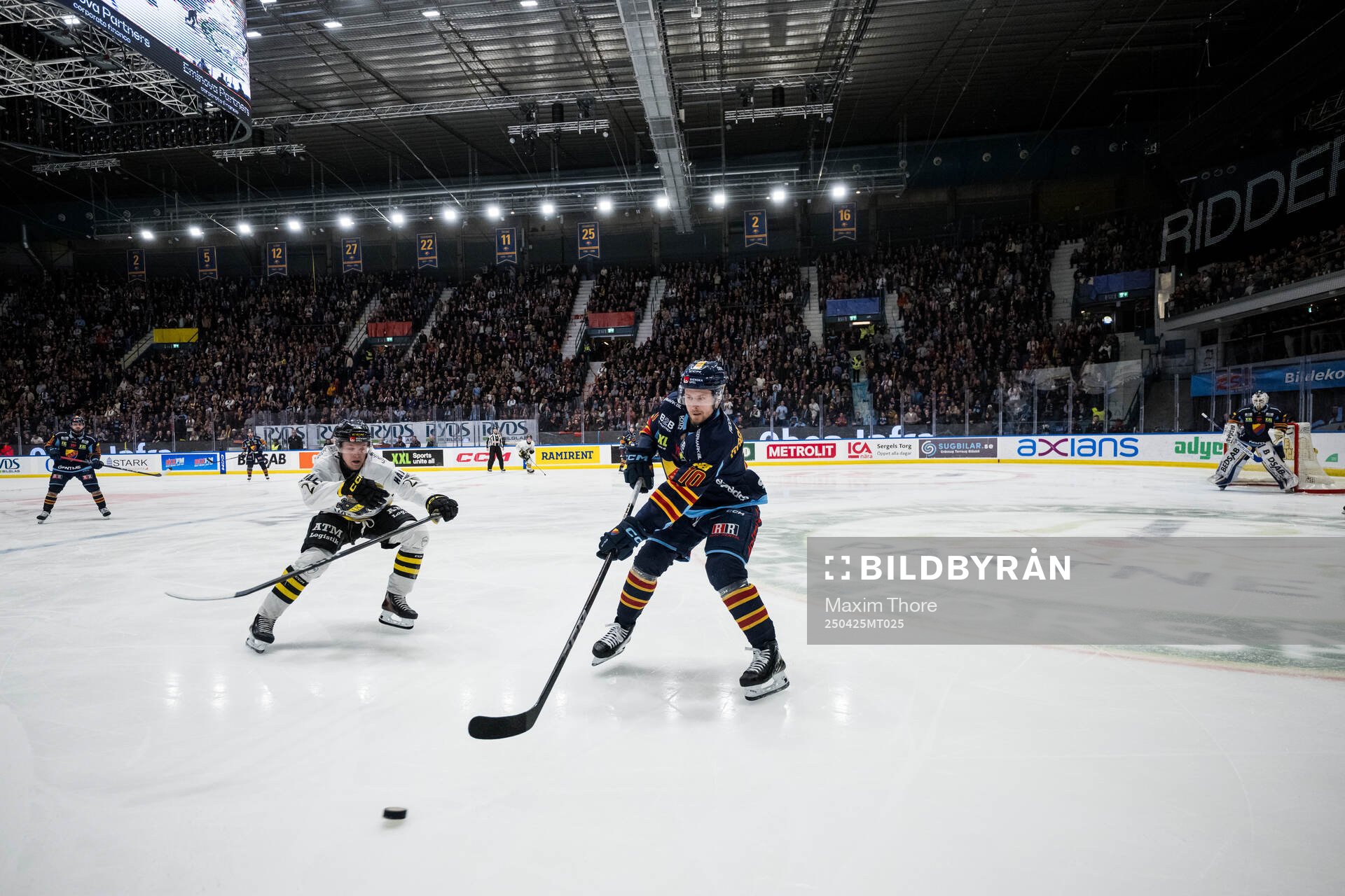 AIKs Rasmus Rudslätt och Djurgårdens Jakob Ragnarsson