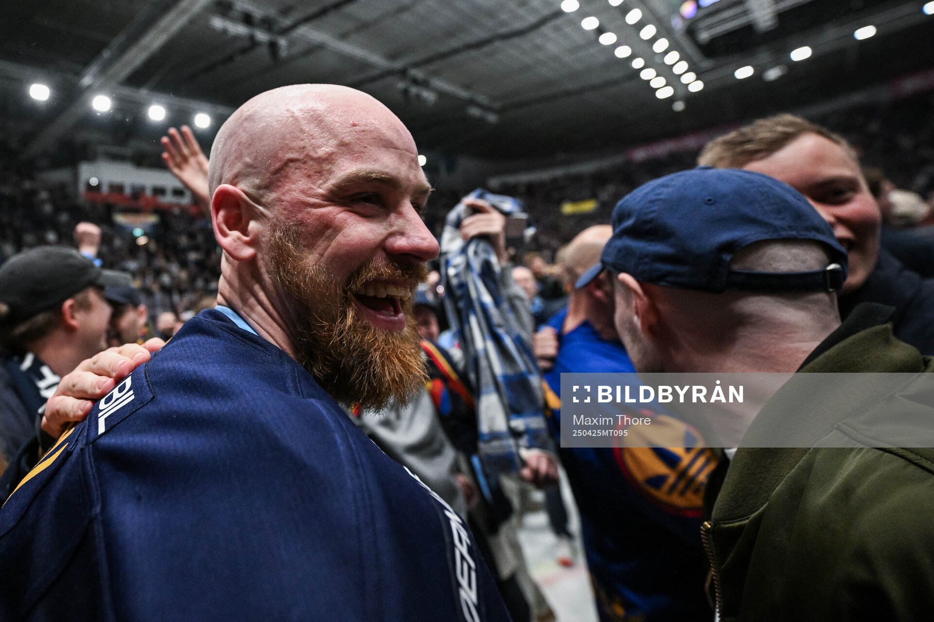 Djurgårdens Daniel Brodin jublar