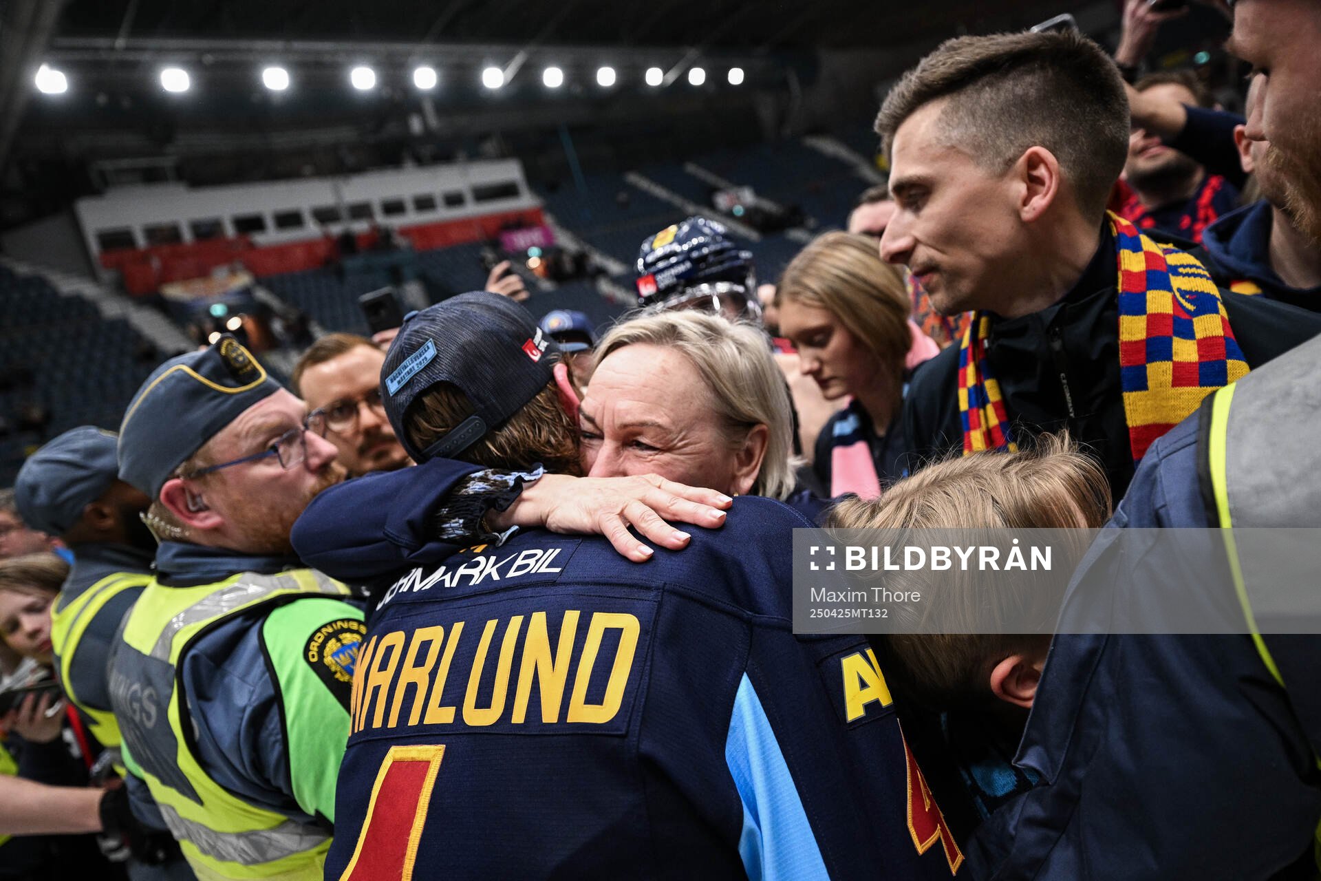Djurgårdens Edvin Hammarlund jublar