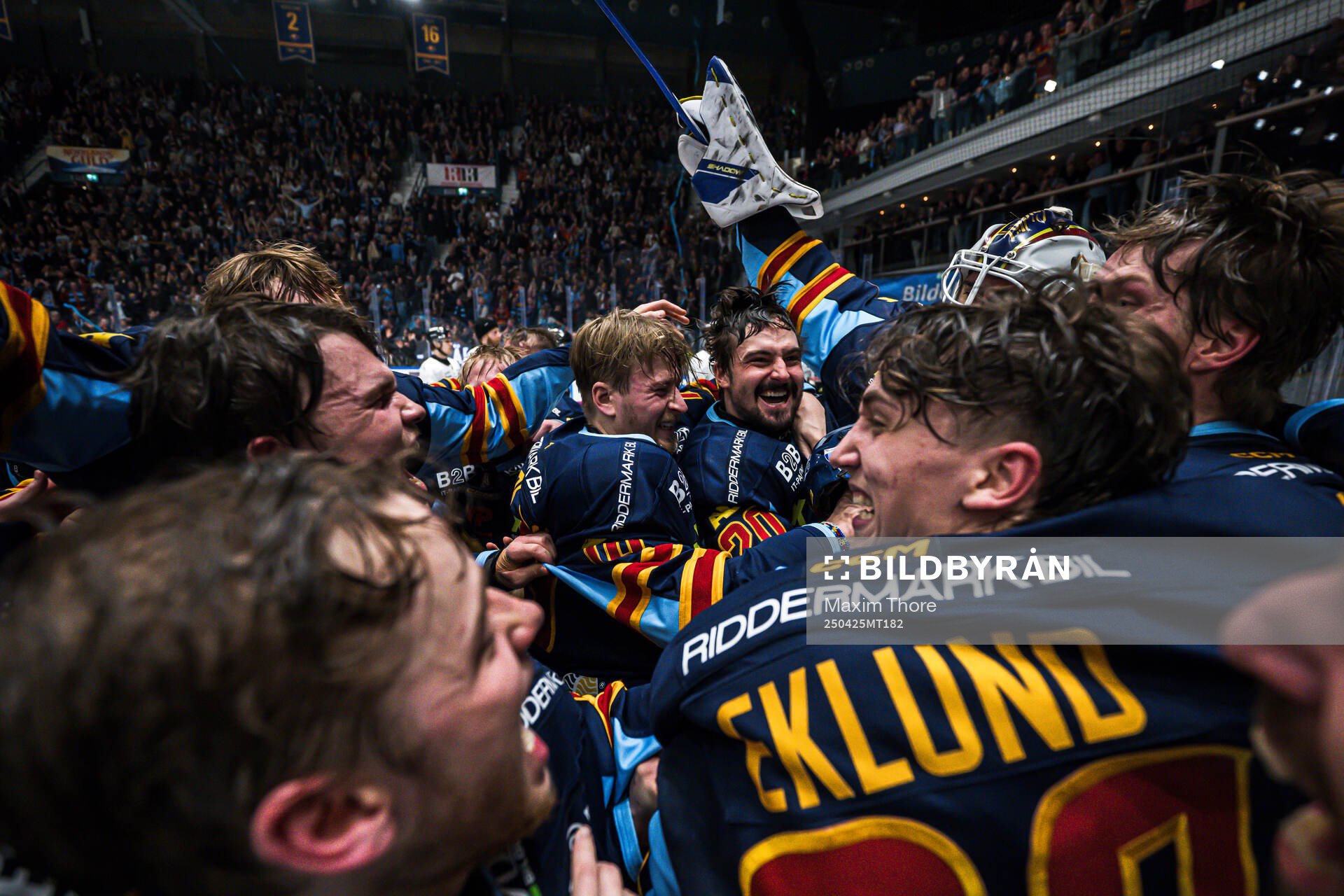 Djurgårdens Jakob Ragnarsson, Jonathan Tychonick, Mattias