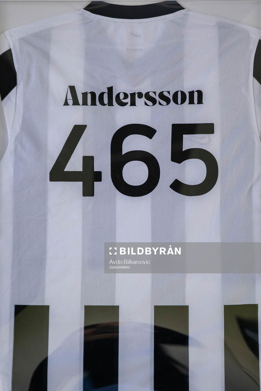 Landskronas Philip Andersson tröja, gåva