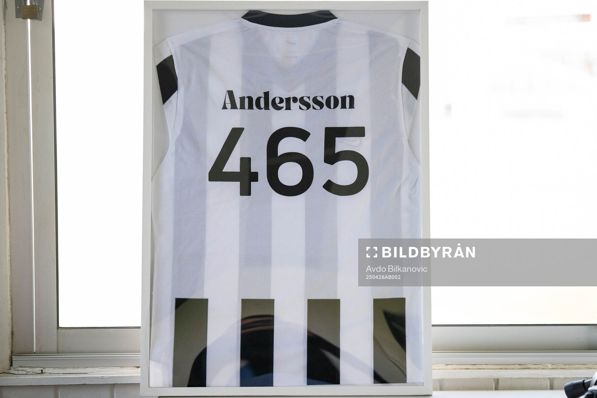 Landskronas Philip Andersson tröja, gåva