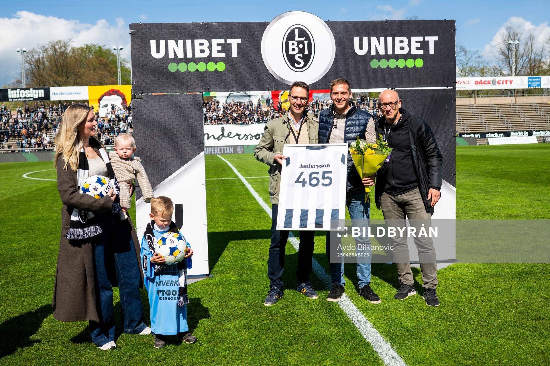 Landskronas ordförande Anders Ekblad och sportchef Billy