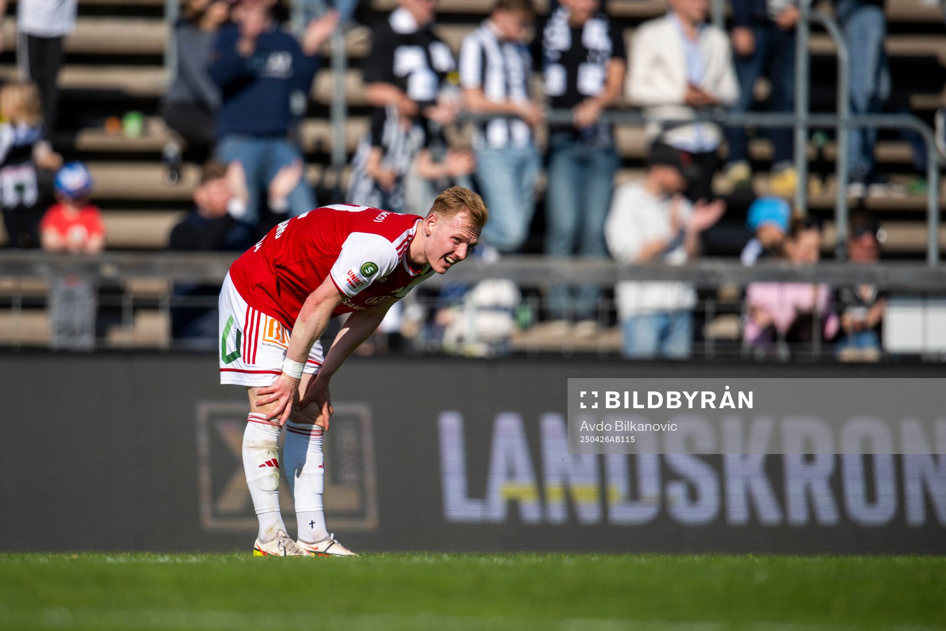 Sandvikens IFs Christopher Redenstrand deppar