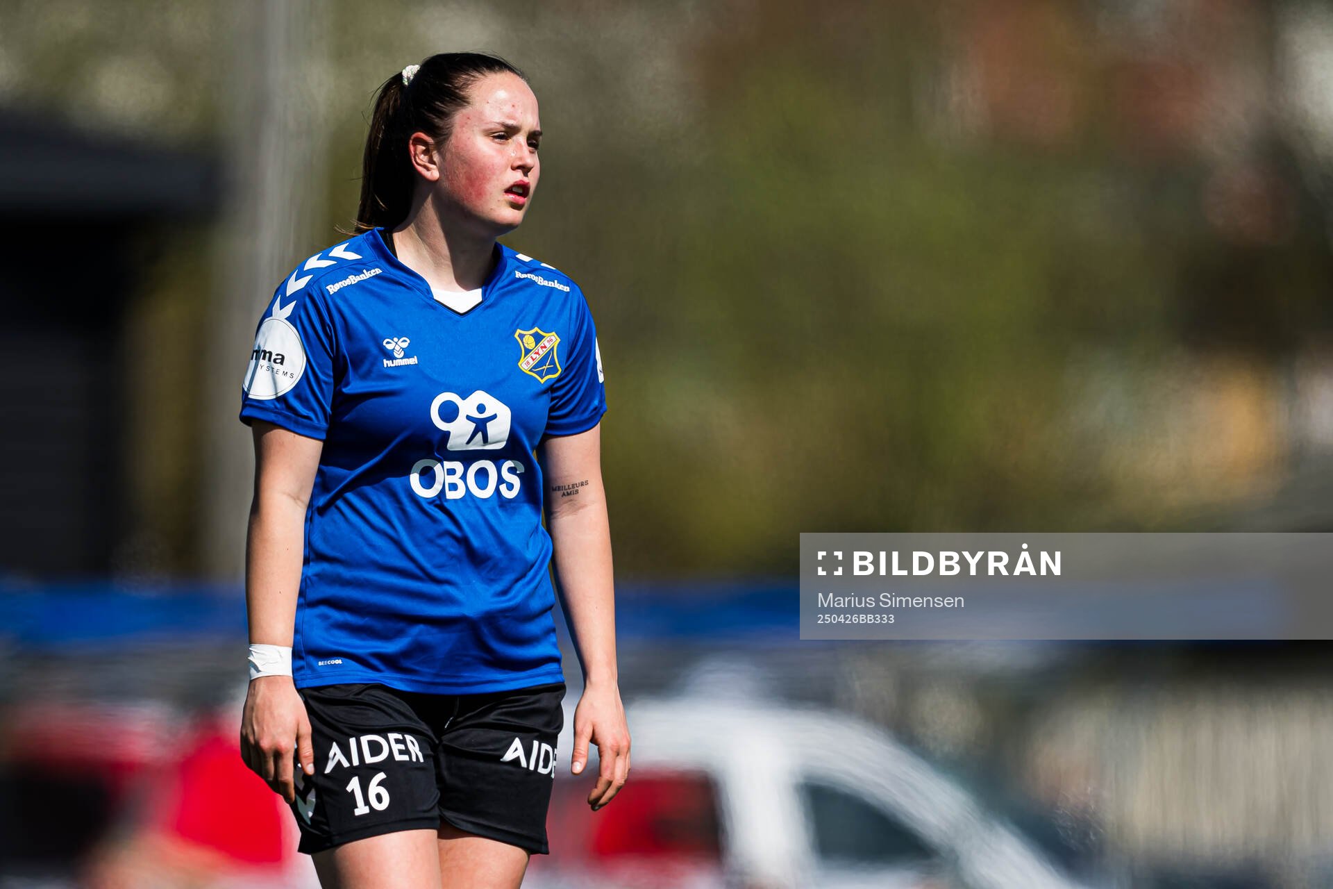 Kajsa Bjerga Pettersen of Lyn looks dejected