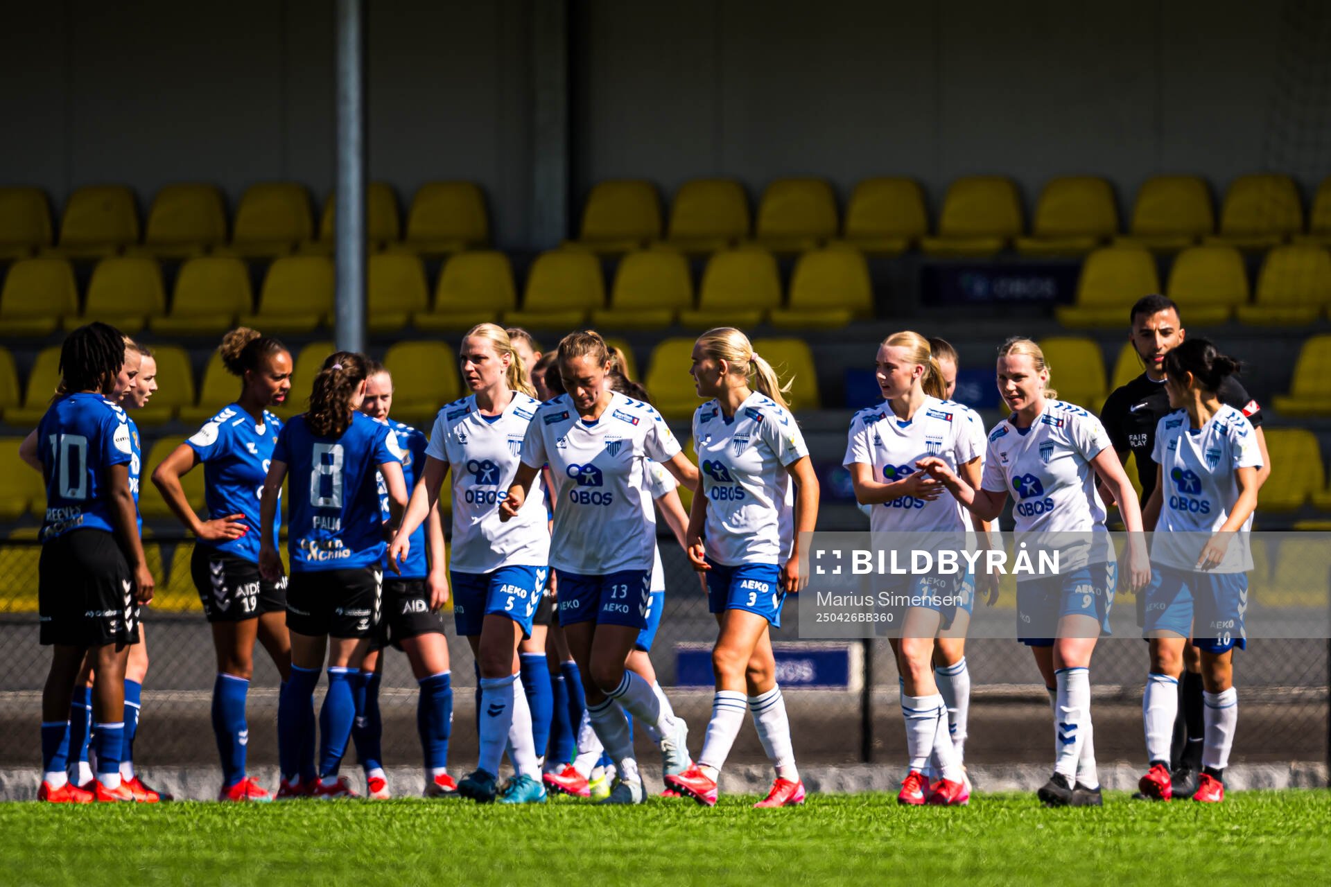 Tiril Haga of Kolbotn celebrates