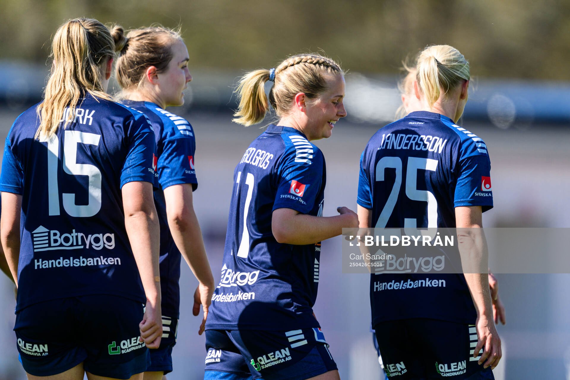 Linköpings Maria Olafsdottir Gros jublar