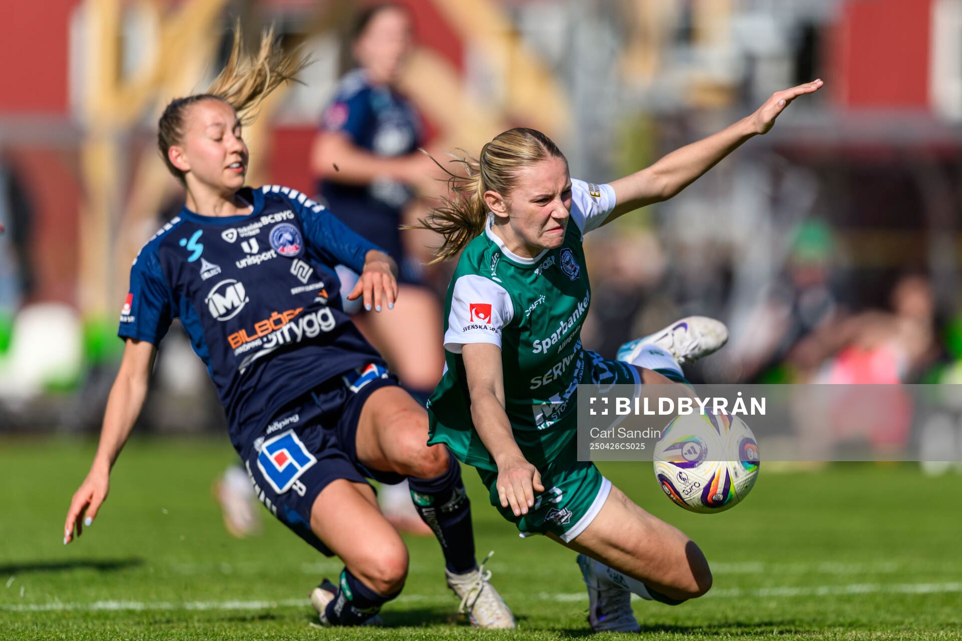 Linköpings Sara Eriksson och Alingsås Tilde Karlsson