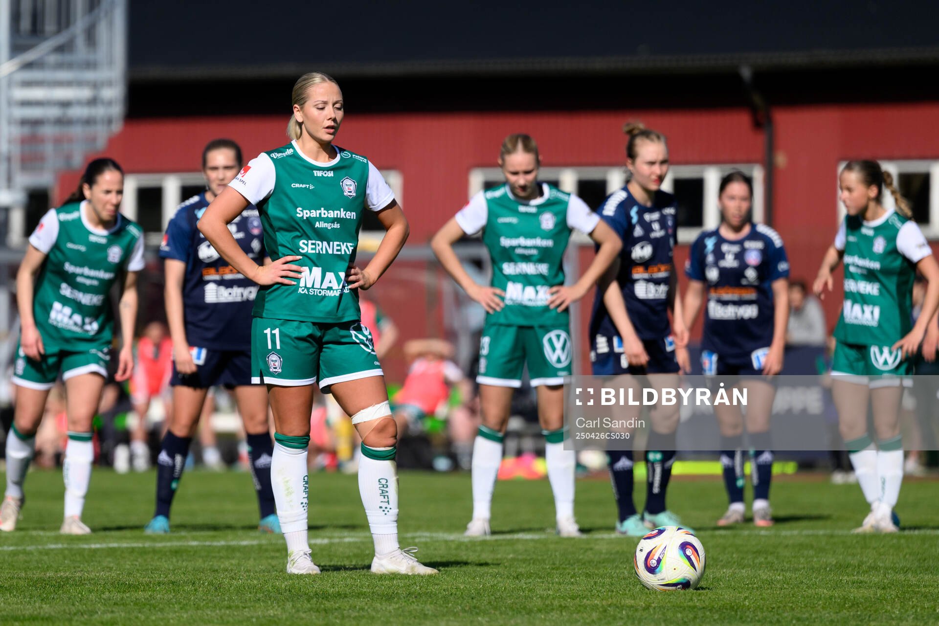 Alingsås Moa Öhman ska slå en straff