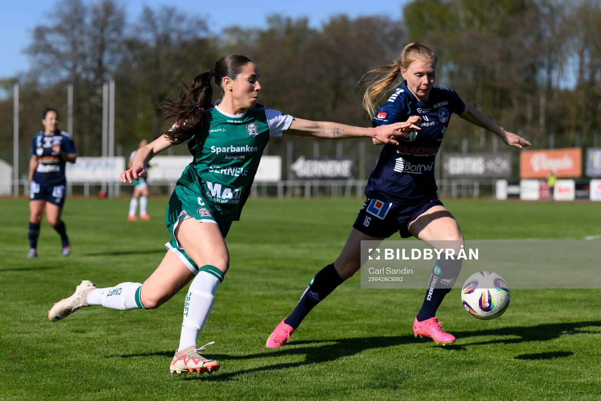 Alingsås Johanna Barth och Linköpings Malin Johnsen Brenn