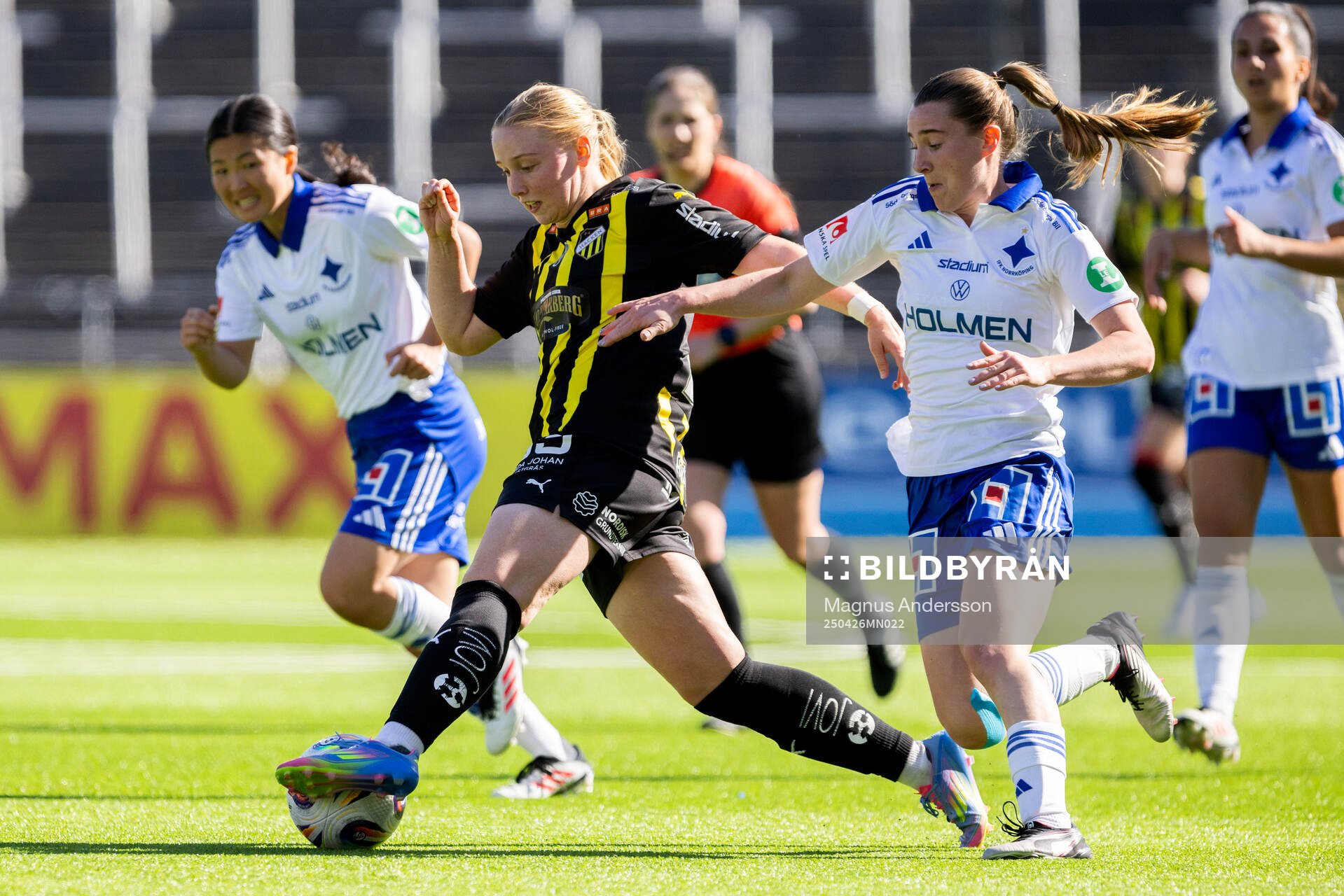 Häckens Johanna Fossdalsá Sørensen och IFK Norrköpings