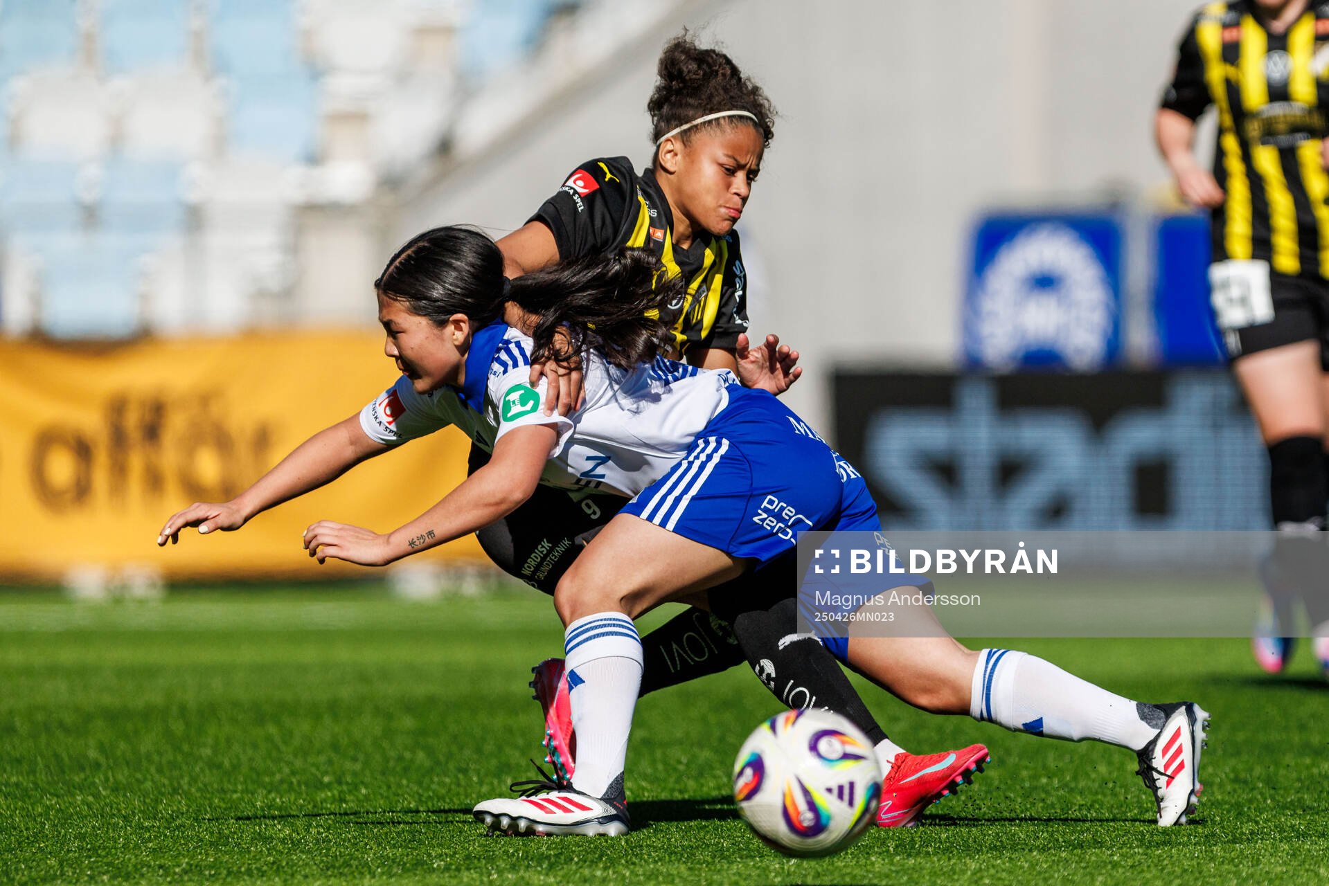 IFK Norrköpings Viktoria Veber och Häckens Felicia