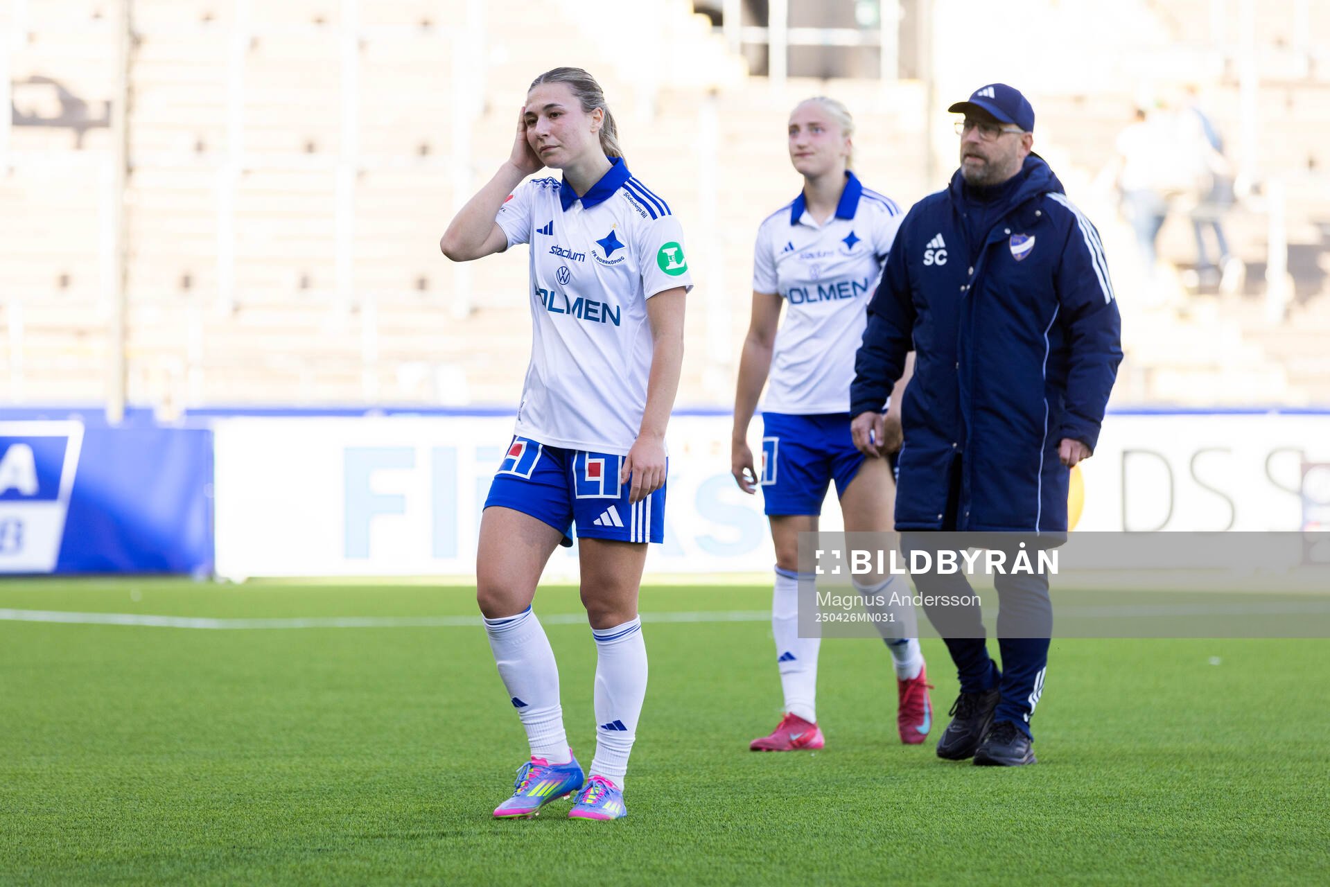 IFK Norrköpings Alexandra Hellekant deppar