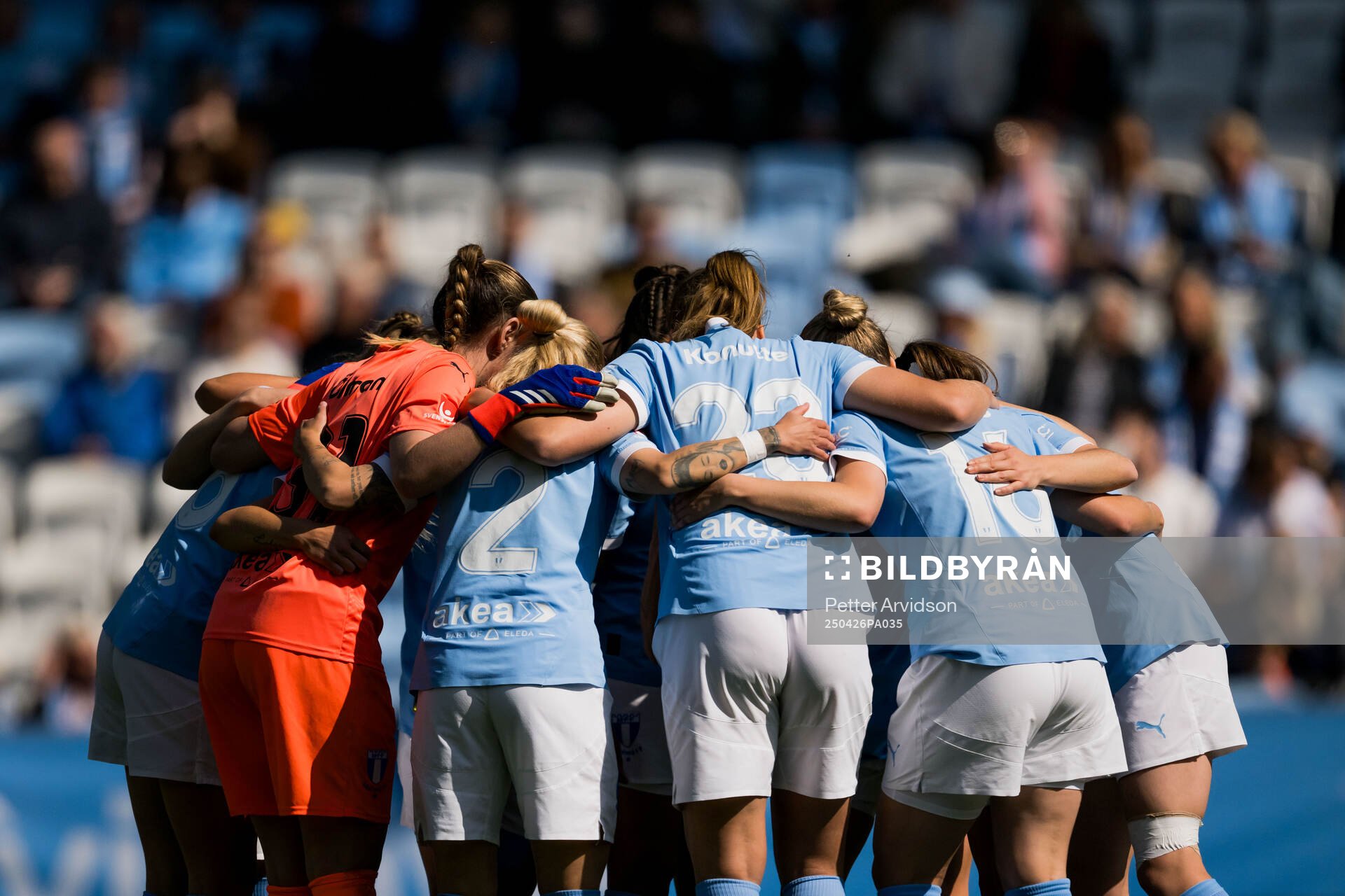 Malmö FFs spelare samlas