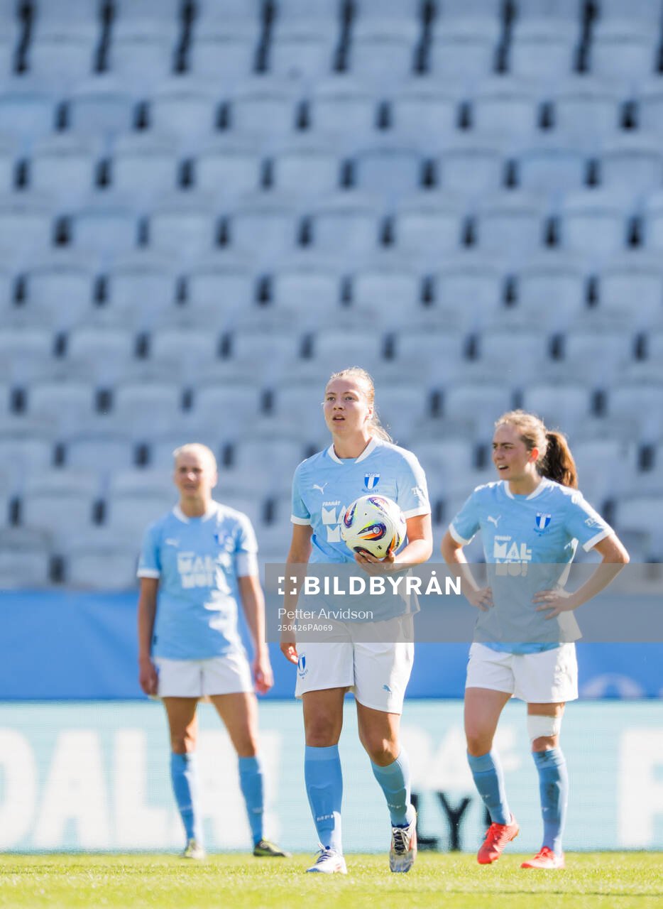 Malmö FFs Sara Kanutte Sørensen Fornes deppar