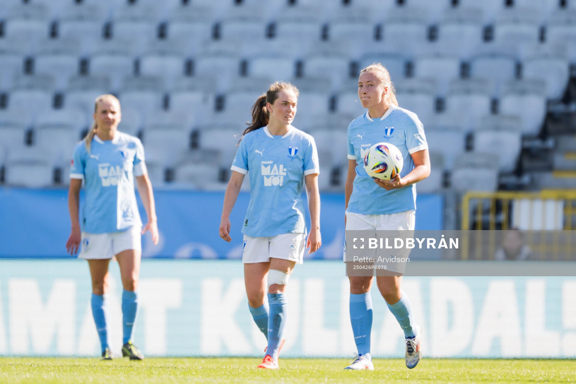 Malmö FFs Matilda Kristell och Sara Kanutte Sørensen