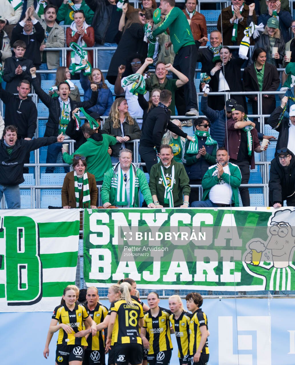 Hammarbys Ellen Wangerheim jublar