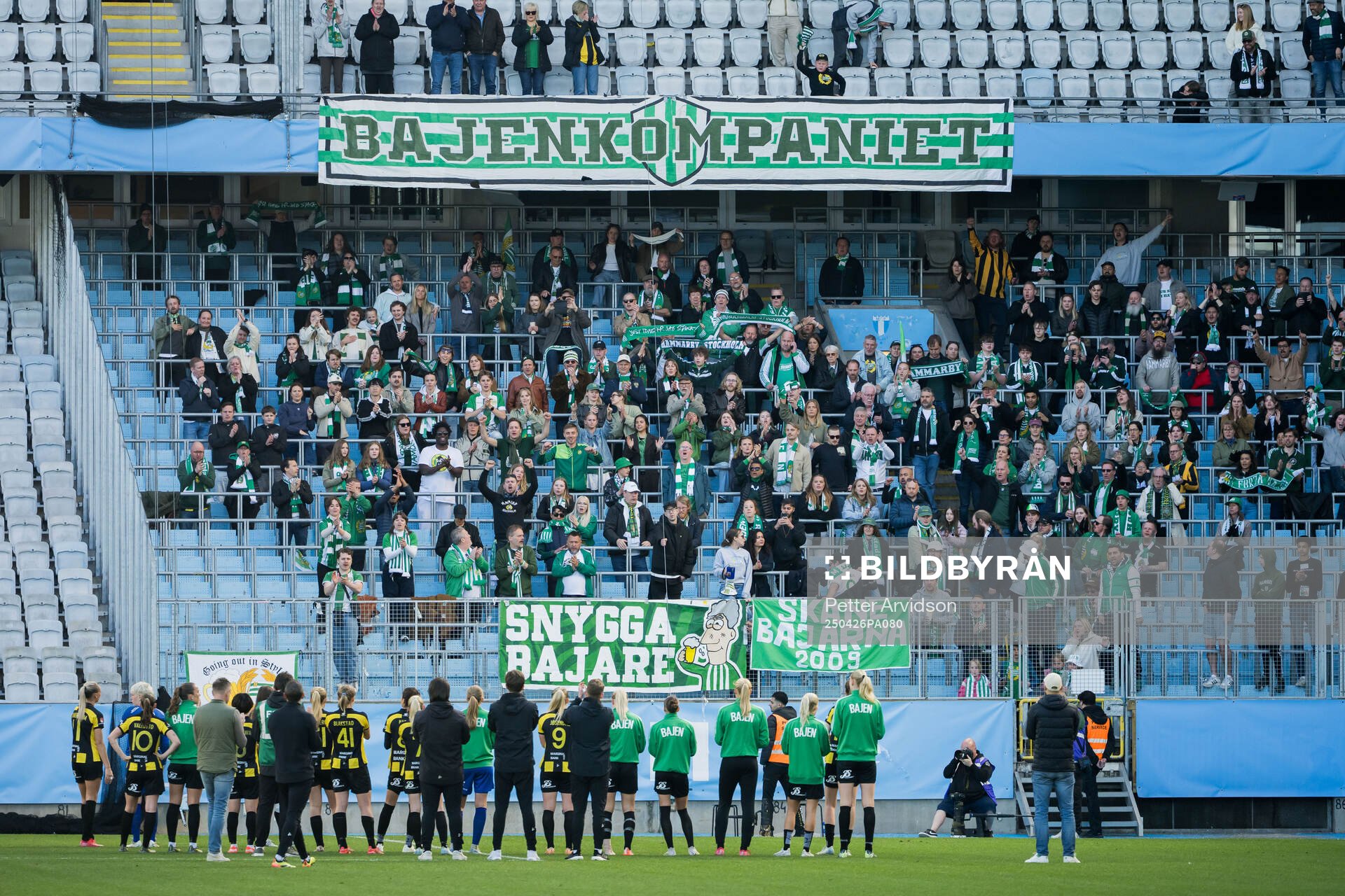 Hammarbys spelare deppar