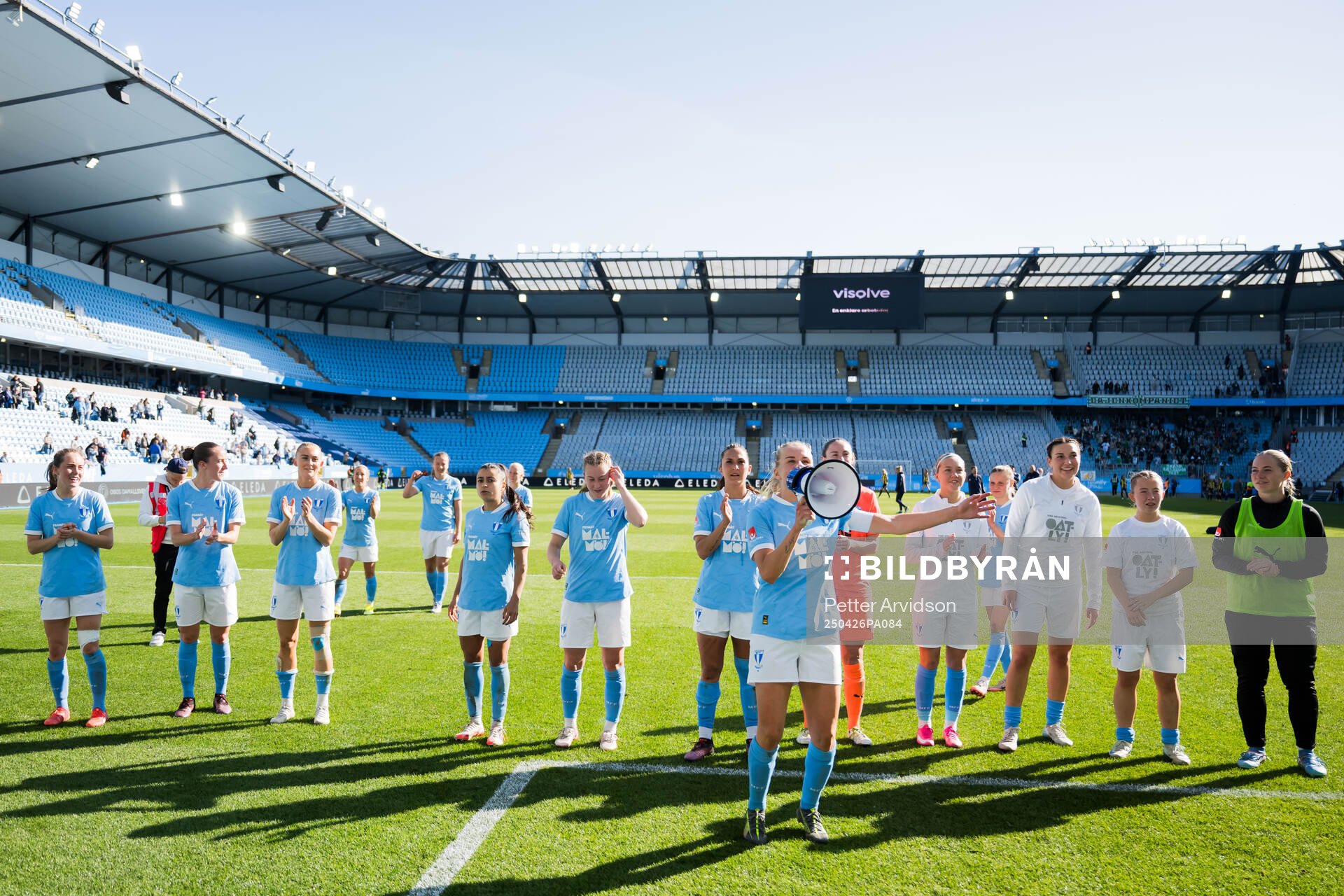 Malmö FFs Nellie Lilja jublar