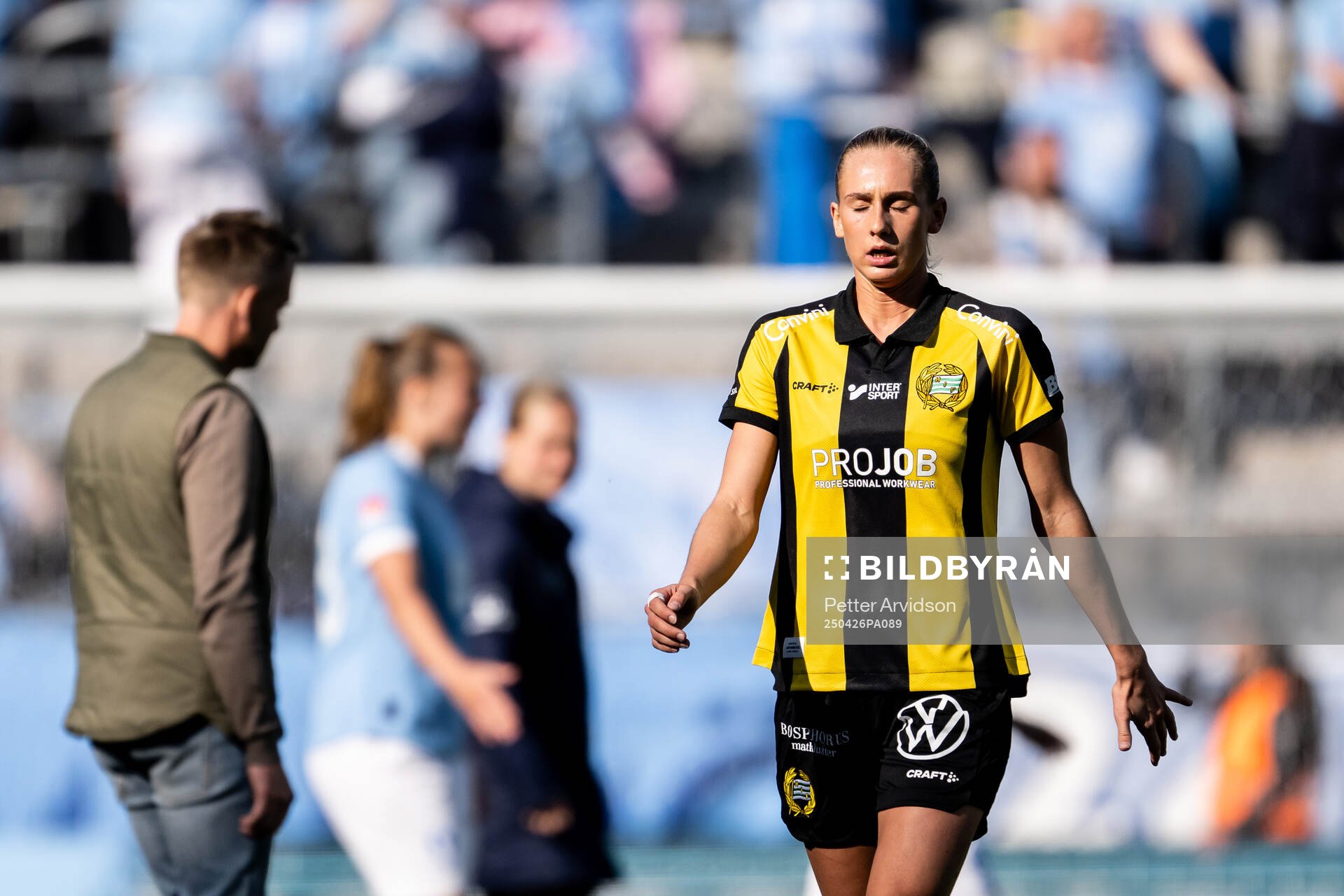 Hammarbys Ellen Wangerheim deppar
