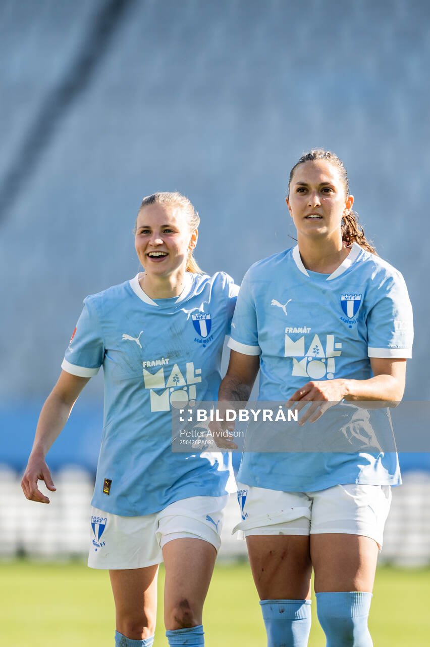 Malmö FFs Agnes Mårtensson och Isabella D'Aquila