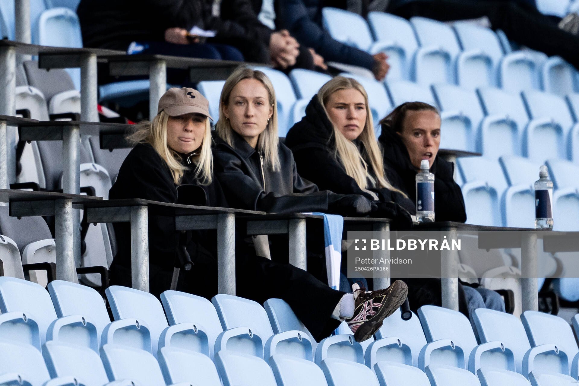 Malmö FFs Stinalisa Johansson, Sanna Kullberg, Ellen