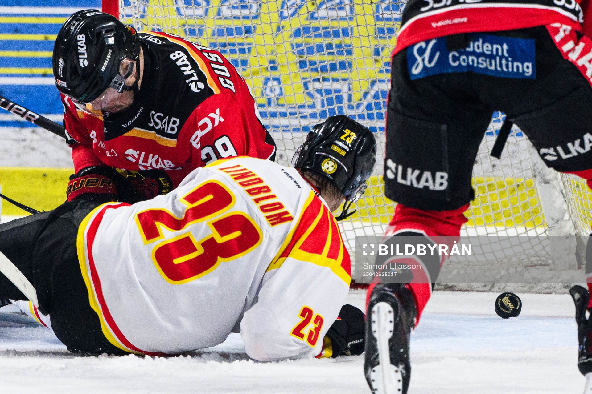 Brynäs Oskar Lindblom gör 0-2