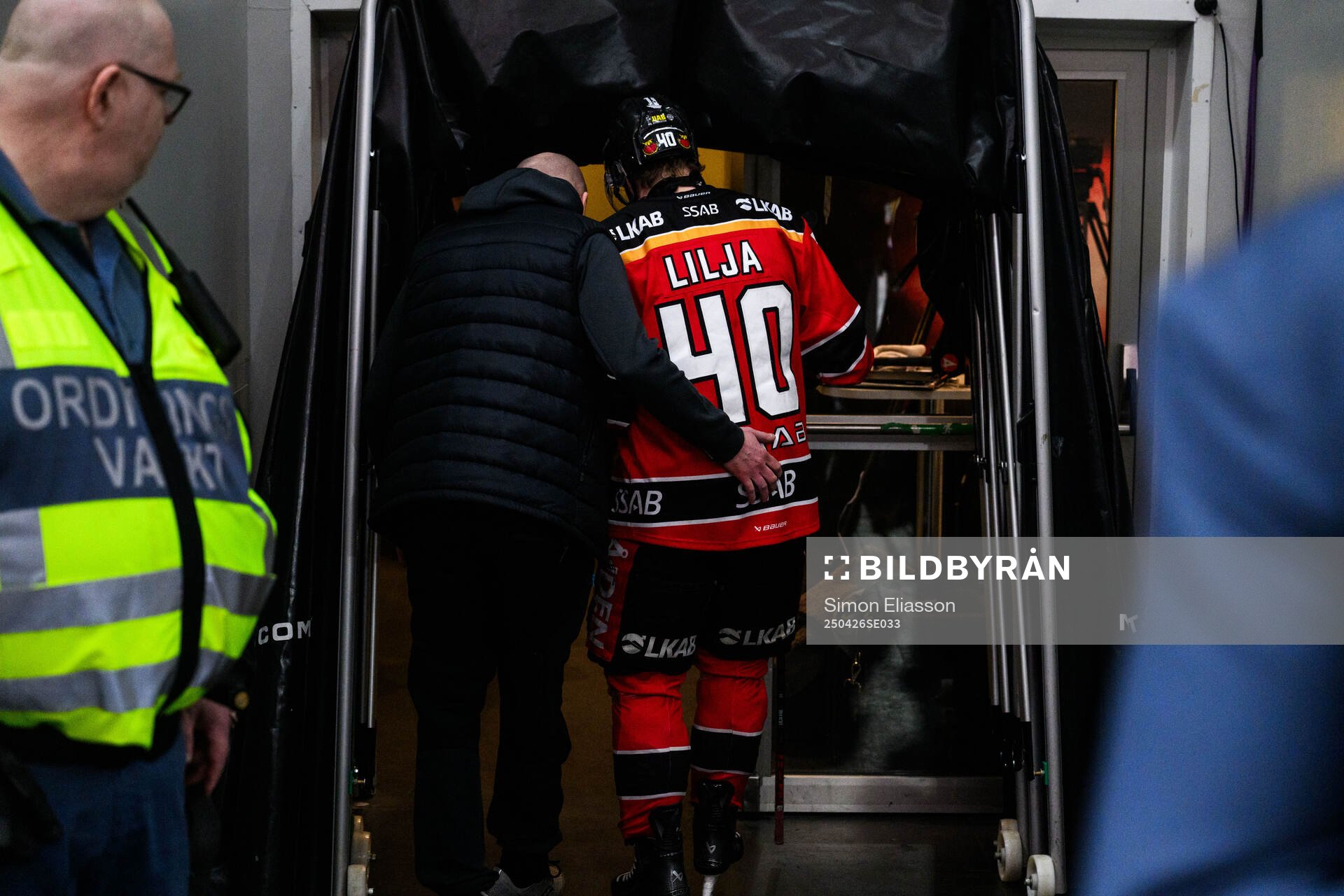 Luleås David Lilja lämnar isen