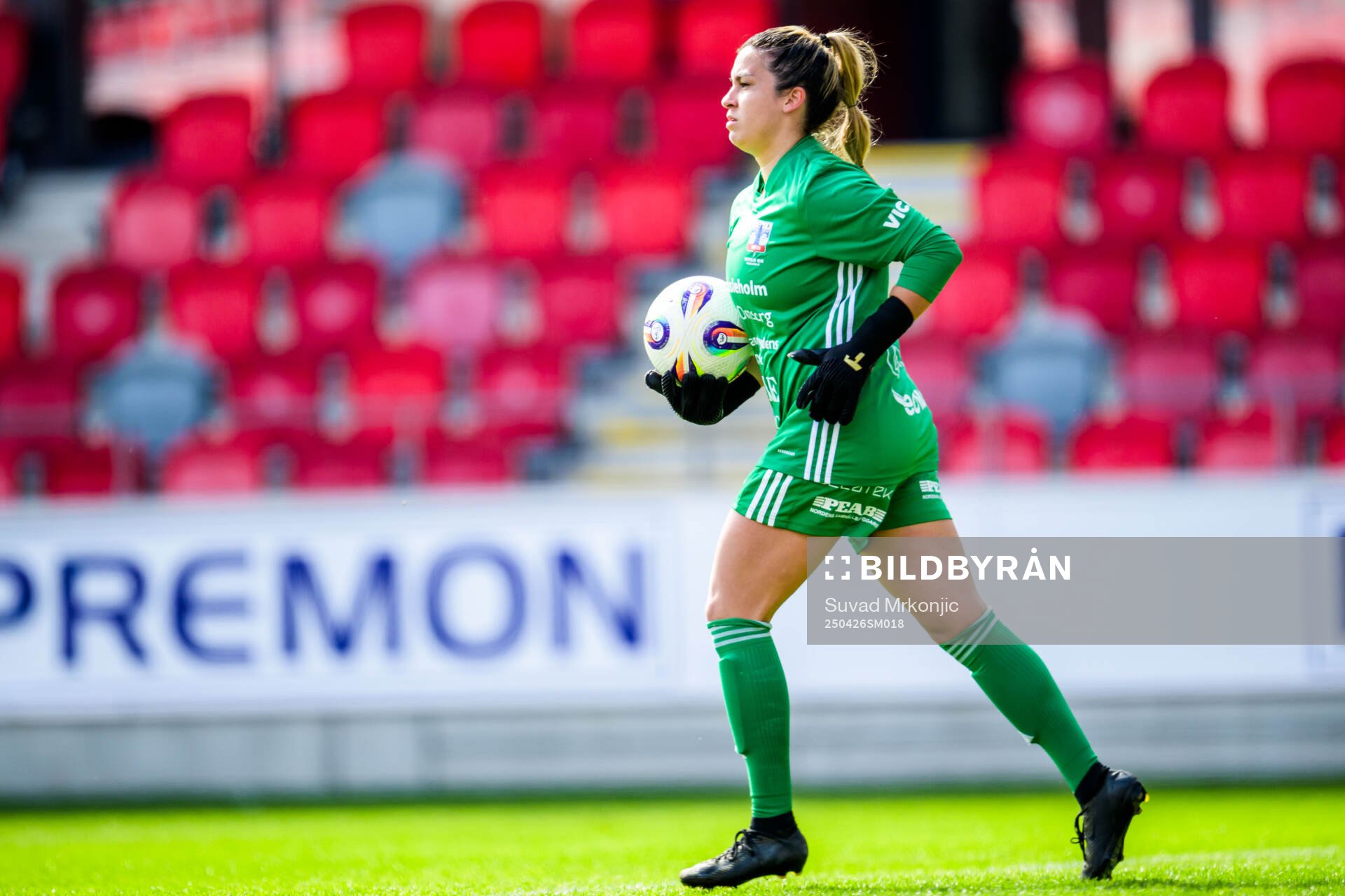 Vittsjös målvakt Savannah Madden
