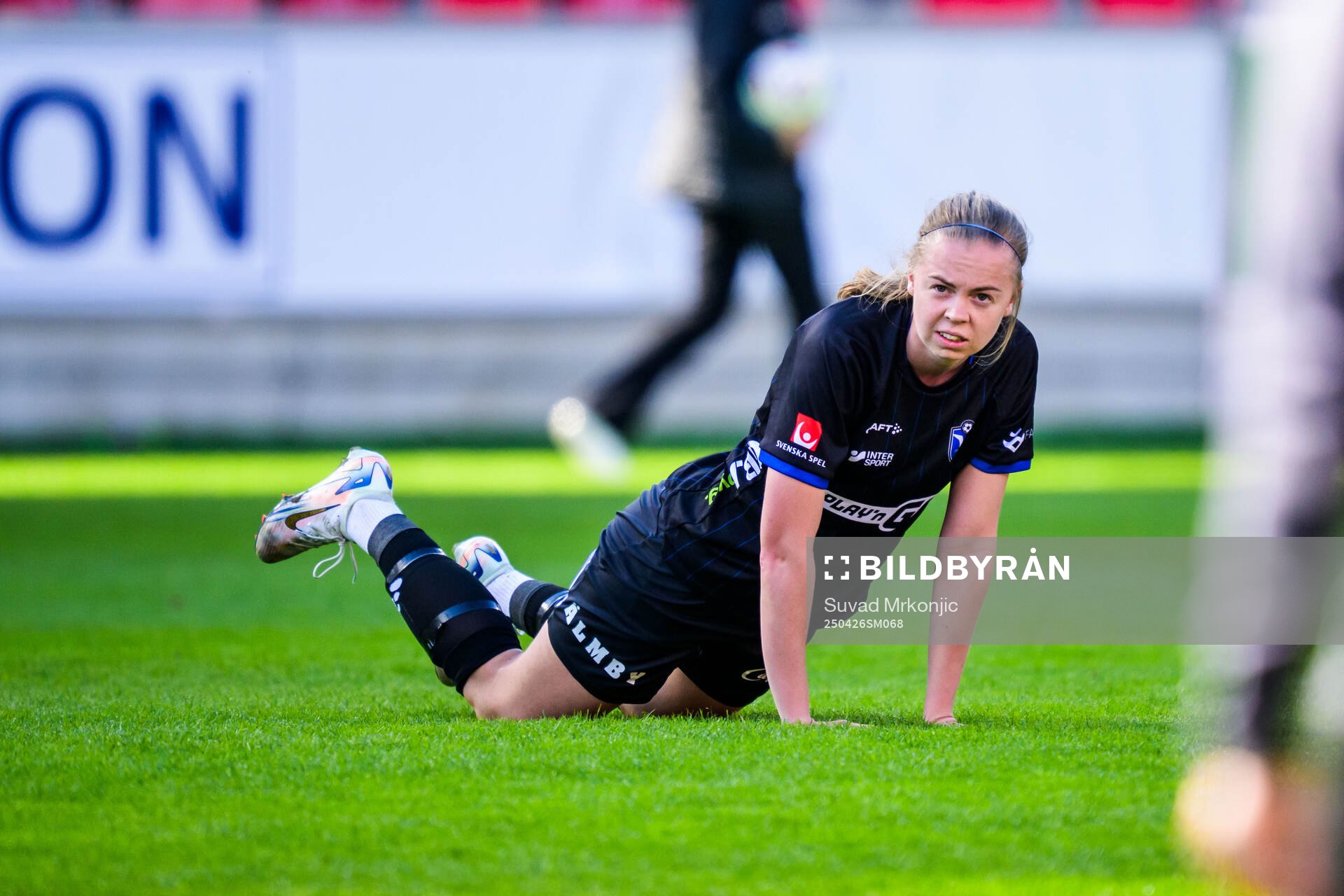 Växjö DFFs Elin Nilsson deppar