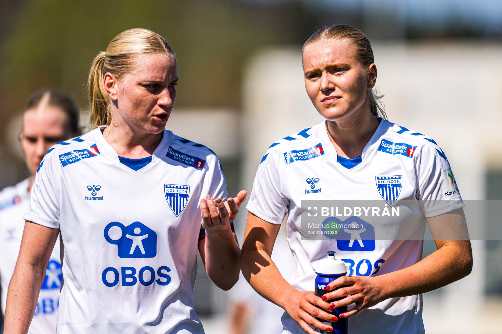 Camilla Huseby and Ebba Lovisa Niss of Kolbotn