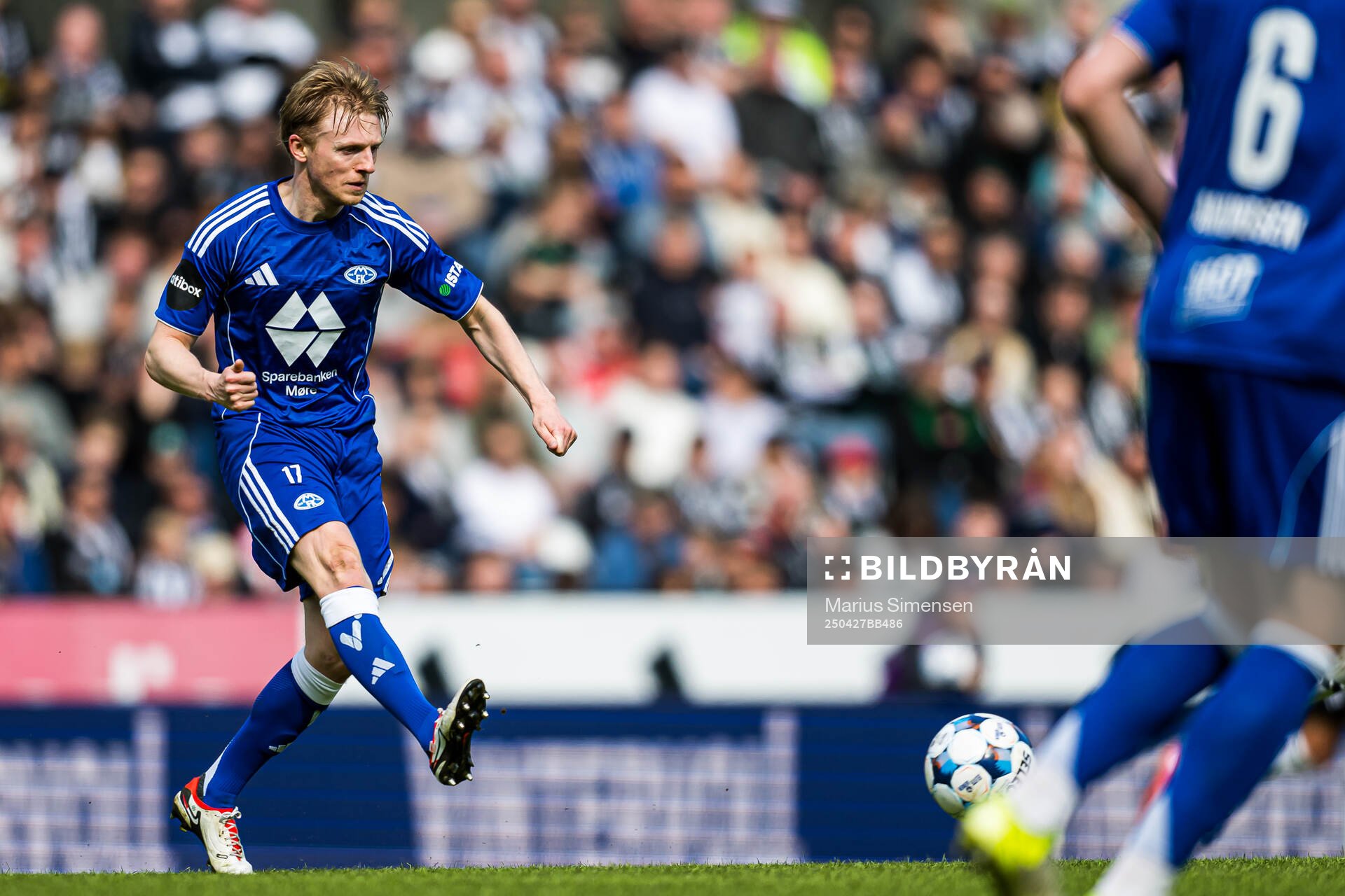 Mats Møller Dæhli of Molde during the Eliteserien match between Rosenborg and Molde on April 27, 2025 in Trondheim. 