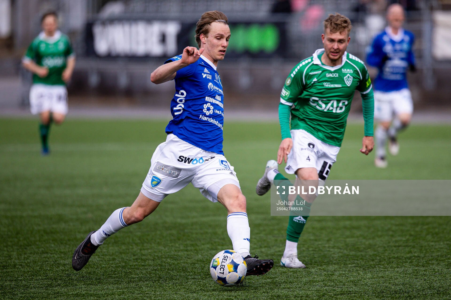 Umeå FCs Elias Cederblad