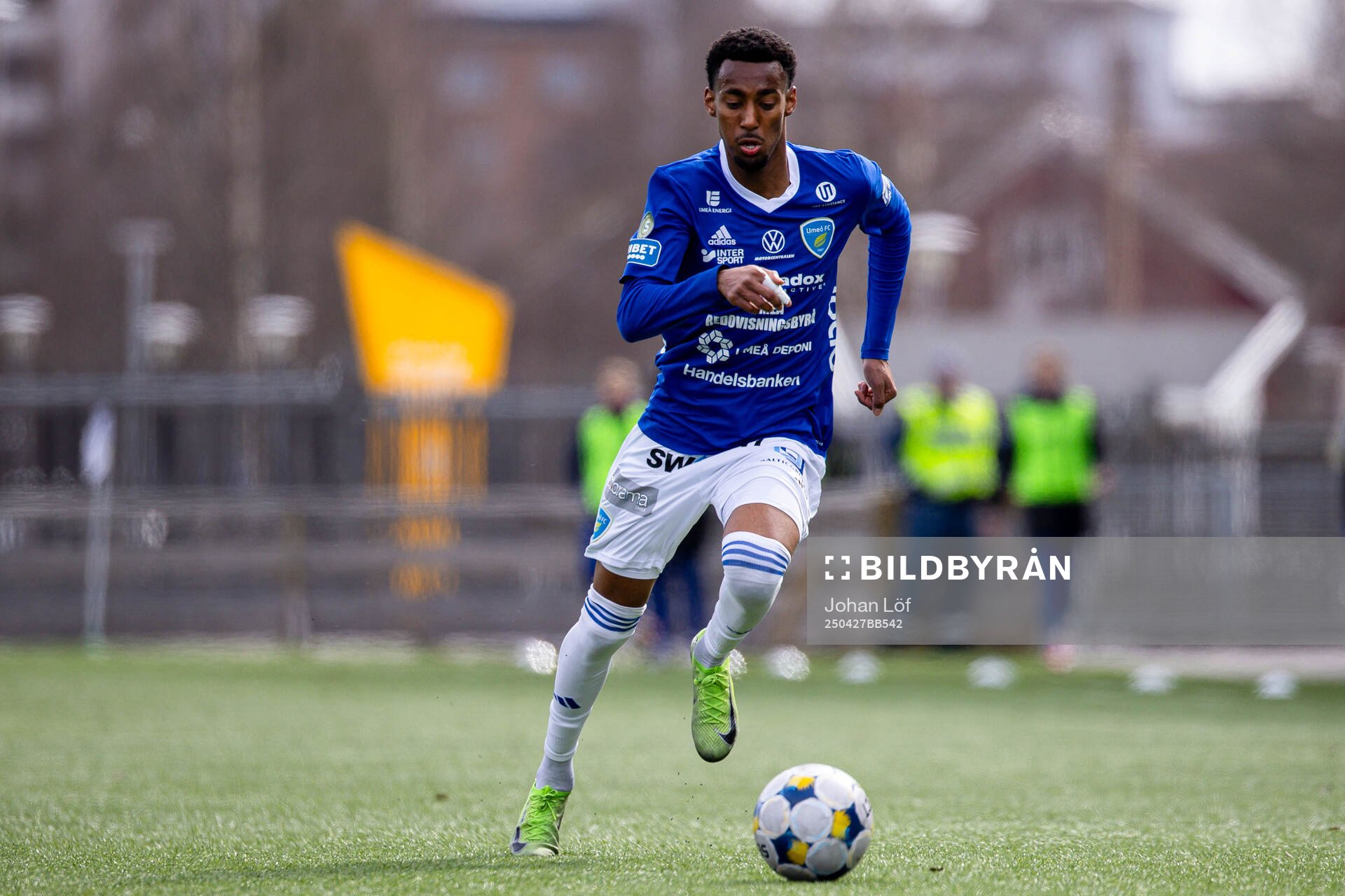 Umeå FCs Maximilian Dejene
